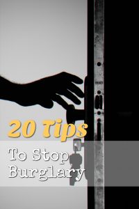 tips to stop burglary